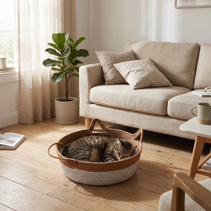 Clawden™ Natural Rope Basket